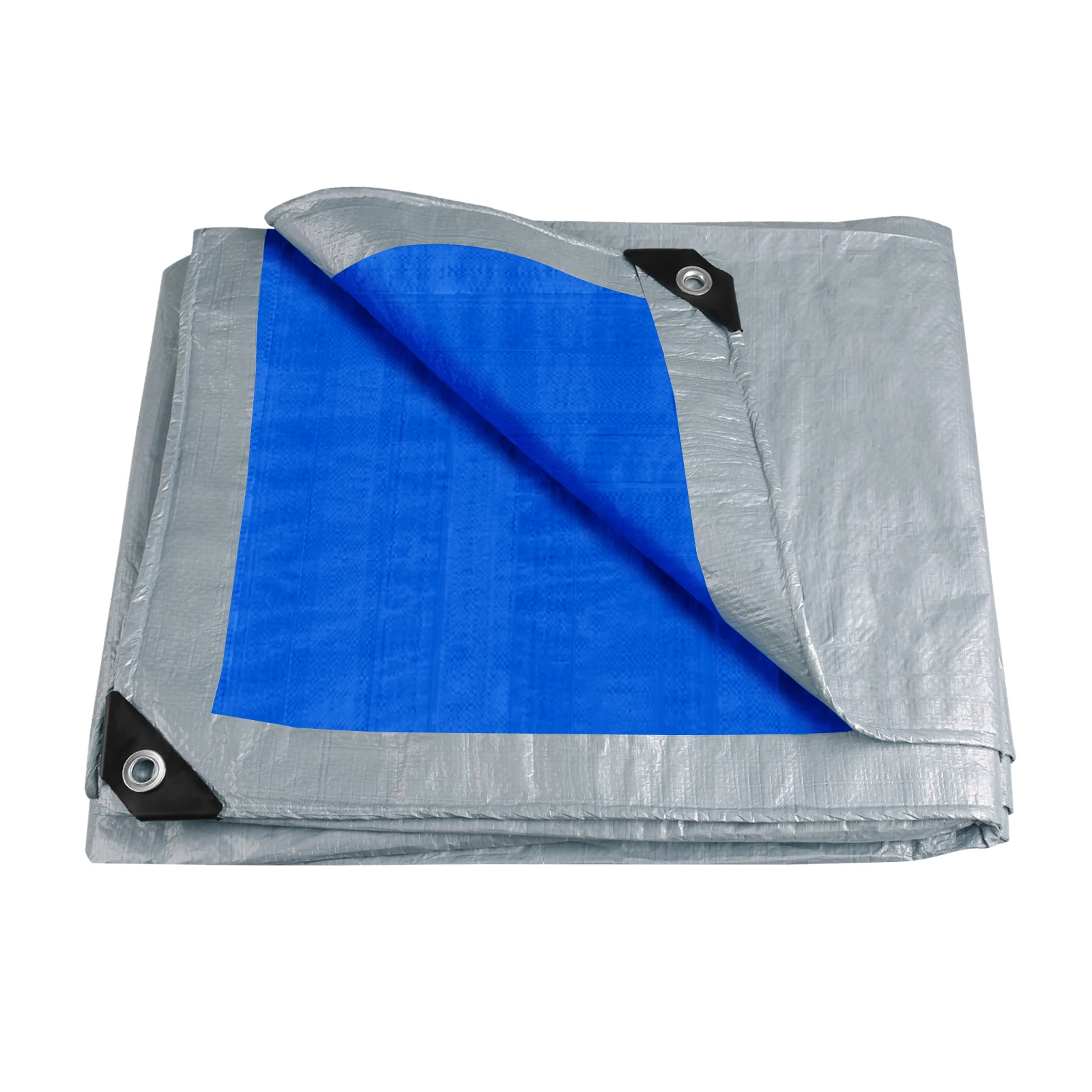 Waterproof Camping Tarp PE Rain Cover from 2x3m to 4x5m 12 Waterproof Camping Tarp PE Rain Cover from 2x3m to 4x5m - view 12