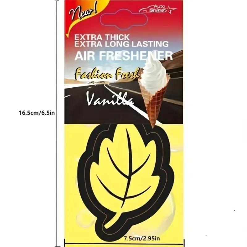 Hanging Leaf Air Fresheners Scented Paper Bulk Packs to 900 2 Hanging Leaf Air Fresheners Scented Paper Bulk Packs to 900 - view 2