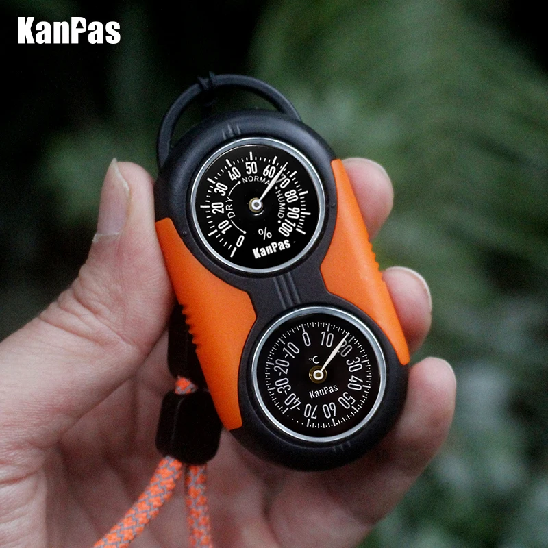 Thermometer Compass Kit with Hygrometer Zinc Metal Housing KANPAS 4 Thermometer Compass Kit with Hygrometer Zinc Metal Housing KANPAS - view 4