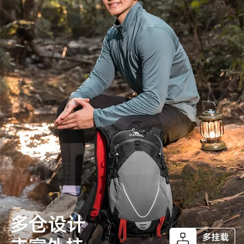 Cross Country Running Backpack Lightweight - Golden Camel 5 Cross Country Running Backpack Lightweight - Golden Camel - view 5