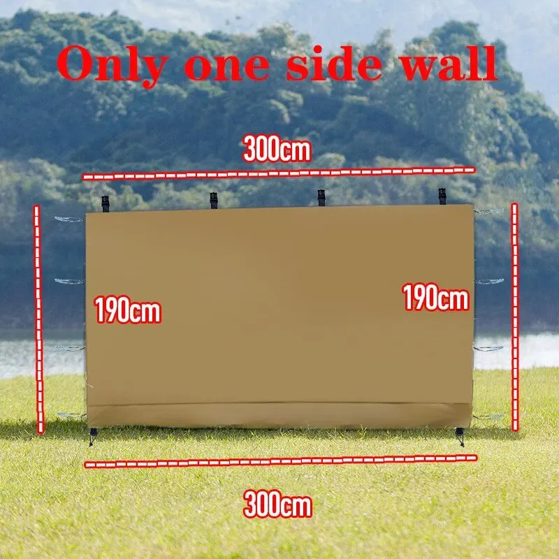 Pop Up Canopy Sidewall for 10x10 ft Straight Leg Gazebos, Oxford 7 Pop Up Canopy Sidewall for 10x10 ft Straight Leg Gazebos, Oxford - view 7