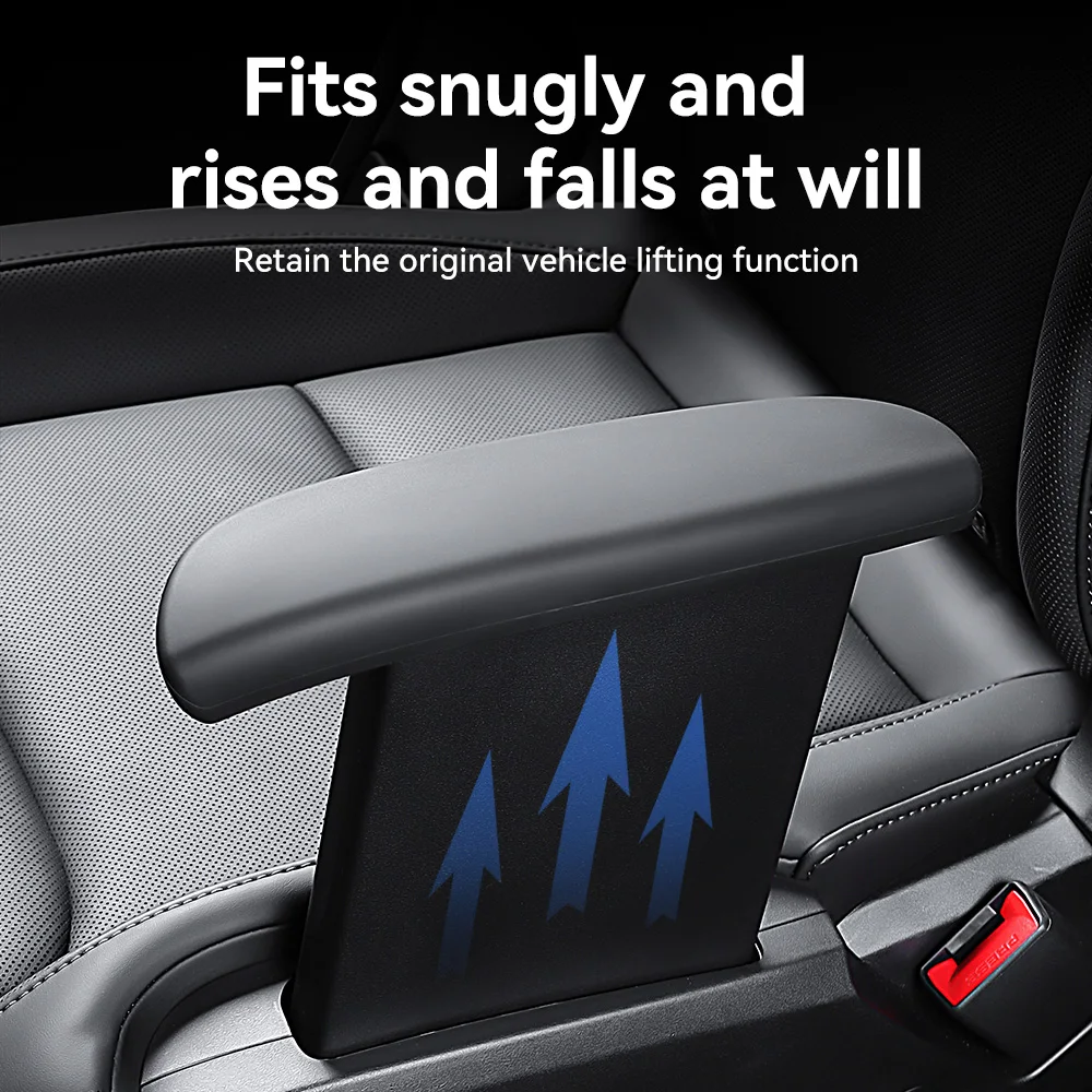 Silicone Armrest Cover for Tesla Model YL Second Row Seat 5 Silicone Armrest Cover for Tesla Model YL Second Row Seat - view 5