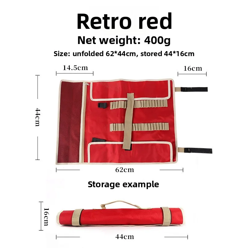 Tent Stake Roll Bag Heavy Duty PVC Peg and Hammer Organizer 7 Tent Stake Roll Bag Heavy Duty PVC Peg and Hammer Organizer - view 7