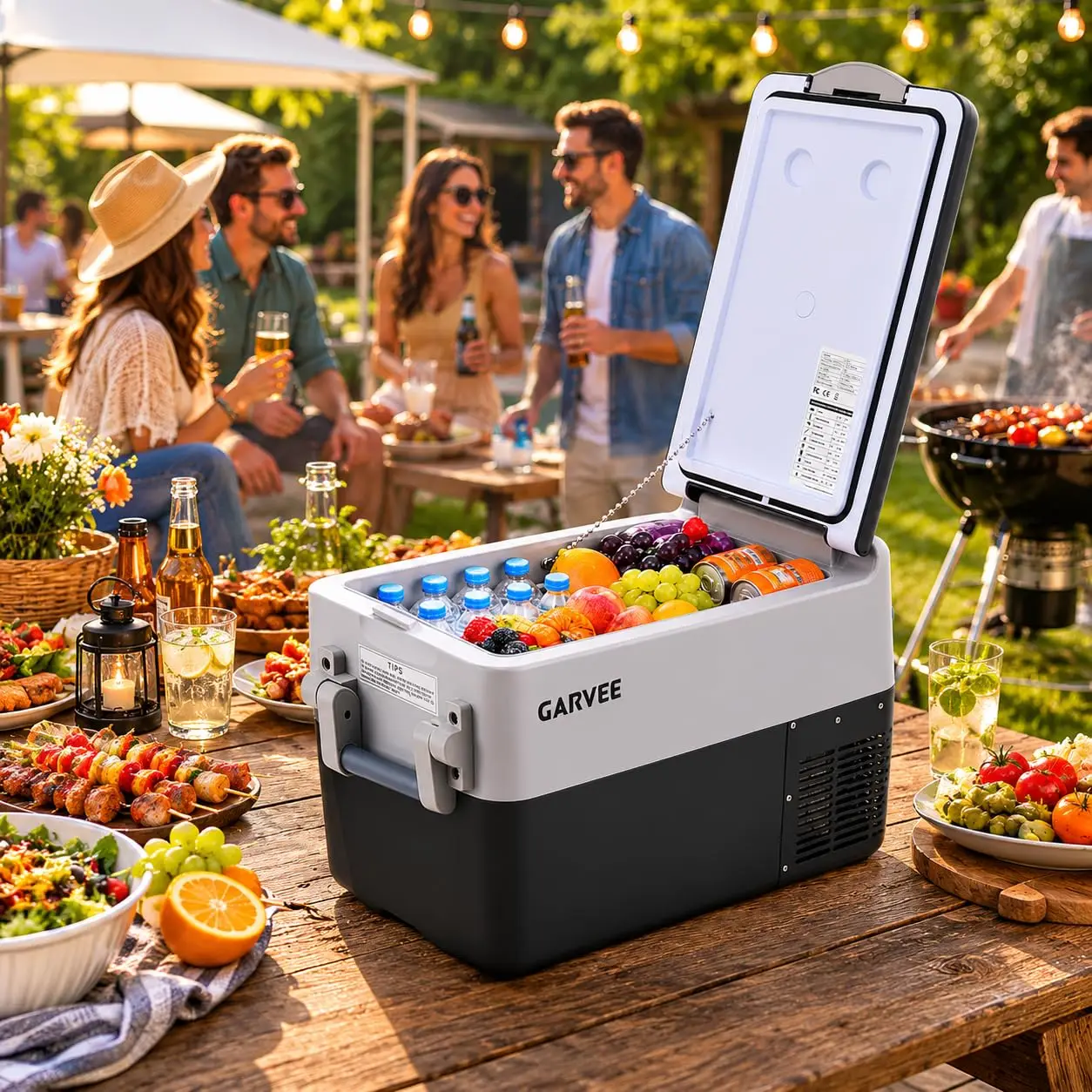 Dual Zone Car Fridge 53QT Compressor Freezer with App Control 3 Dual Zone Car Fridge 53QT Compressor Freezer with App Control - view 3