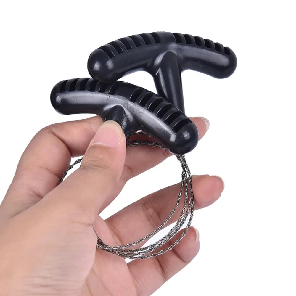 Pocket Chain Saw Manual Steel Rope Saw with Rubber Hand Grips 5 Pocket Chain Saw Manual Steel Rope Saw with Rubber Hand Grips - view 5