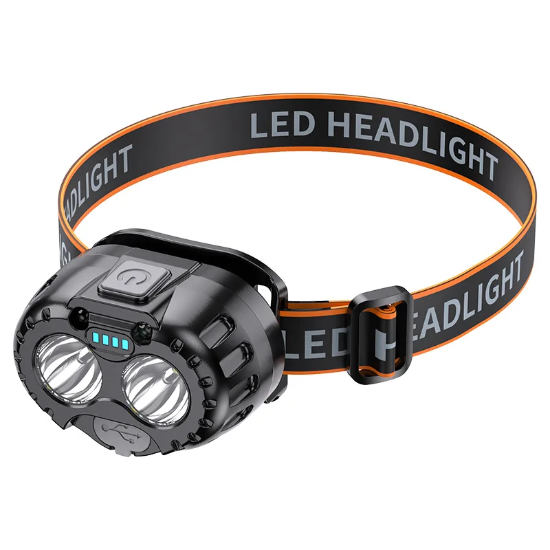 Mini LED Work Headlamp with Gesture Sensor, USB Rechargeable 7 Mini LED Work Headlamp with Gesture Sensor, USB Rechargeable - view 7
