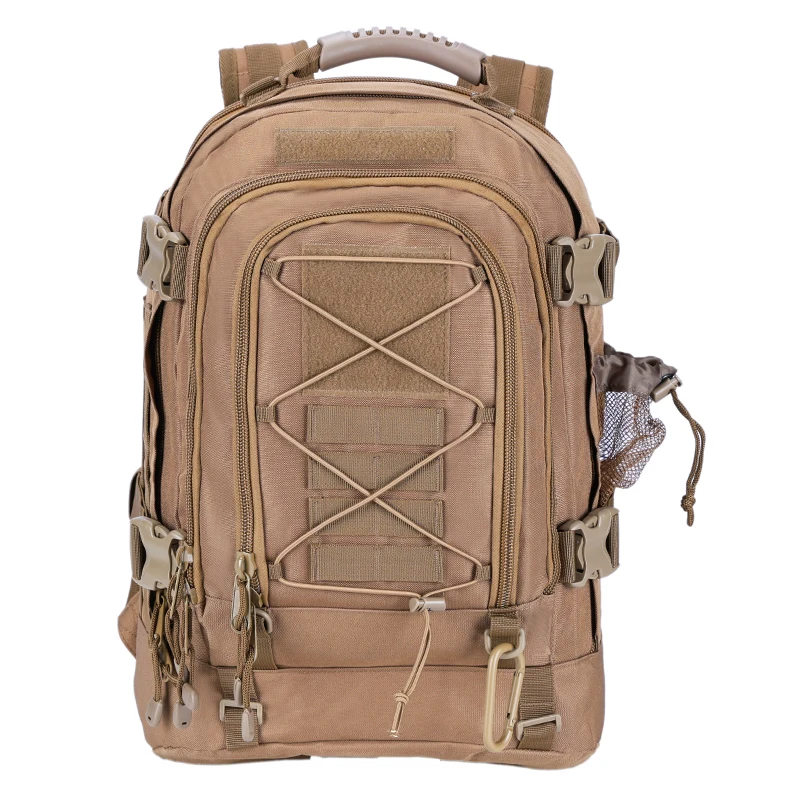 65L Tactical Backpack Large Capacity Nylon Softback - LQARMY 7 65L Tactical Backpack Large Capacity Nylon Softback - LQARMY - view 7