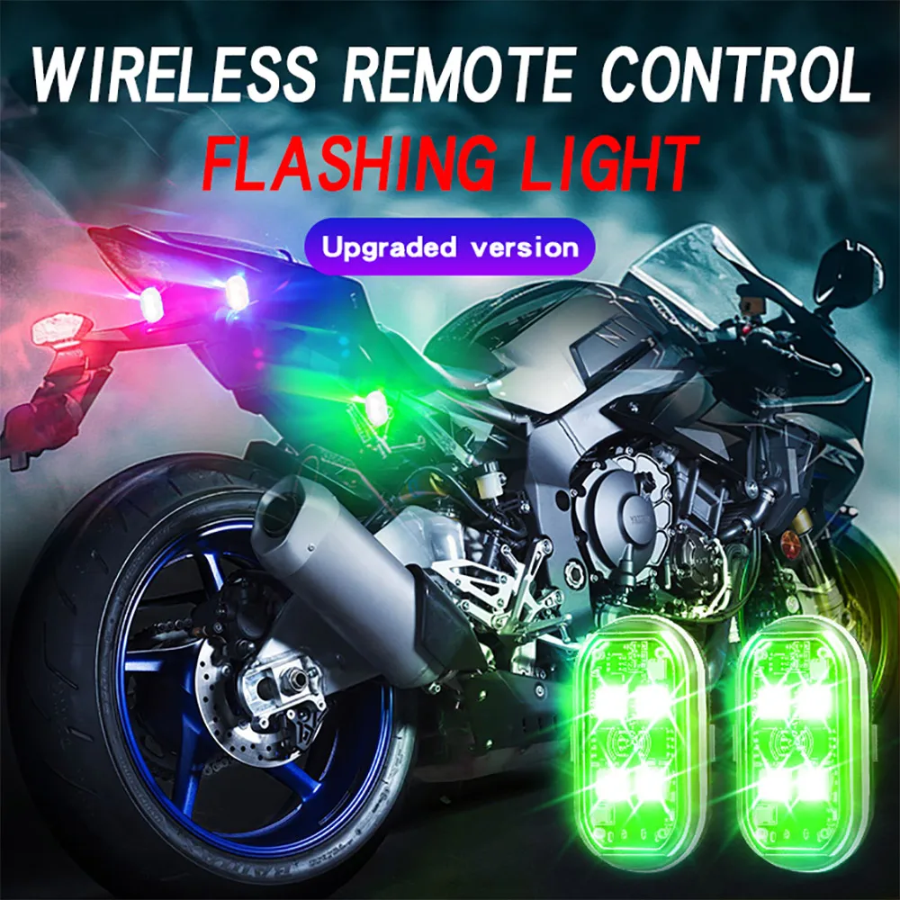 Wireless Car Strobe Lights, RGB LED Ambient Lights with Remote 6 Wireless Car Strobe Lights, RGB LED Ambient Lights with Remote - view 6