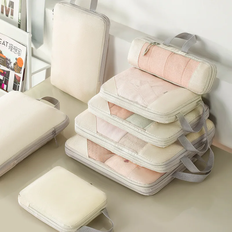 Lightweight Suitcase Packing Cubes, Expandable 3 to 8 Piece Sets 2 Lightweight Suitcase Packing Cubes, Expandable 3 to 8 Piece Sets - view 2