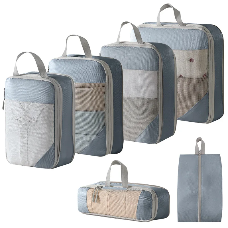 Lightweight Suitcase Packing Cubes, Expandable 3 to 8 Piece Sets 15 Lightweight Suitcase Packing Cubes, Expandable 3 to 8 Piece Sets - view 15