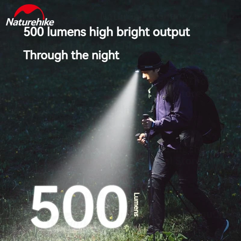 IP66 Ultralight Headlamp with Red SOS Light, 84g - Naturehike 4 IP66 Ultralight Headlamp with Red SOS Light, 84g - Naturehike - view 4