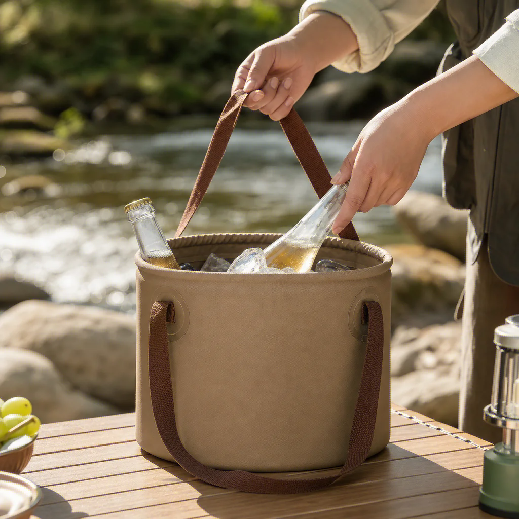 Collapsible Water Bucket 10L or 20L with Reinforced Handles 5 Collapsible Water Bucket 10L or 20L with Reinforced Handles - view 5