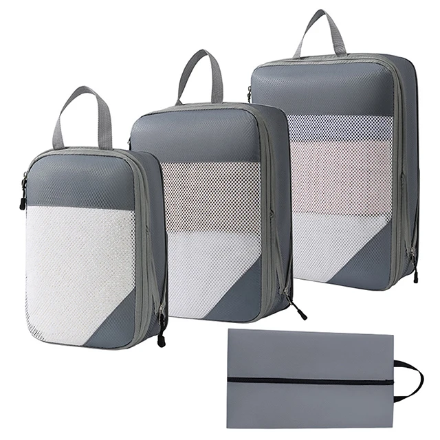 Thickened Travel Packing Bags, 4 Piece Nylon Clothes and Shoe Set 8 Thickened Travel Packing Bags, 4 Piece Nylon Clothes and Shoe Set - view 8