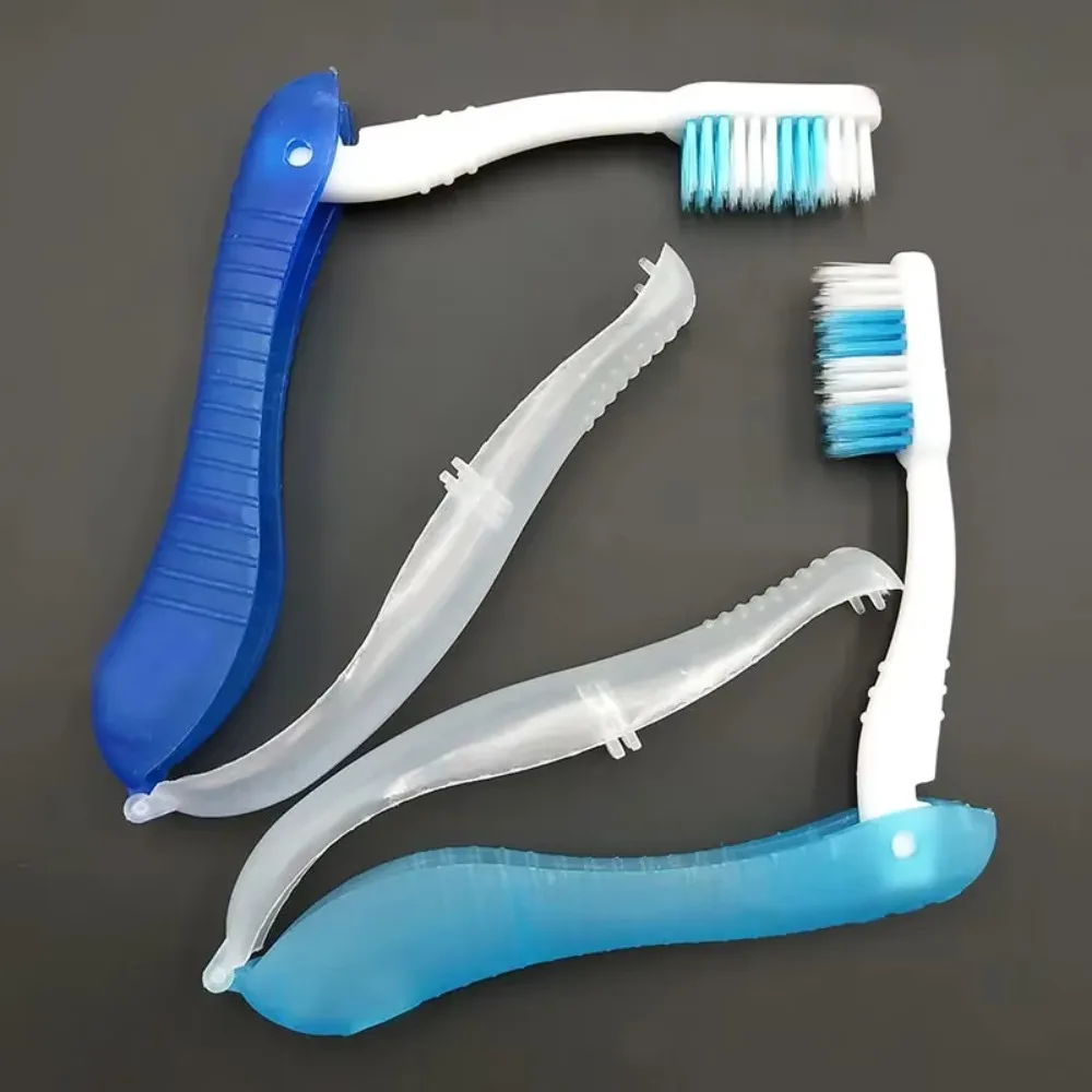 Folding Travel Toothbrush Compact Oral Care for Camping Trips 4 Folding Travel Toothbrush Compact Oral Care for Camping Trips - view 4