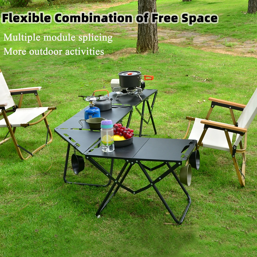 Folding Beach Picnic Table, Carbon Steel IGT Style for Sand 6 Folding Beach Picnic Table, Carbon Steel IGT Style for Sand - view 6