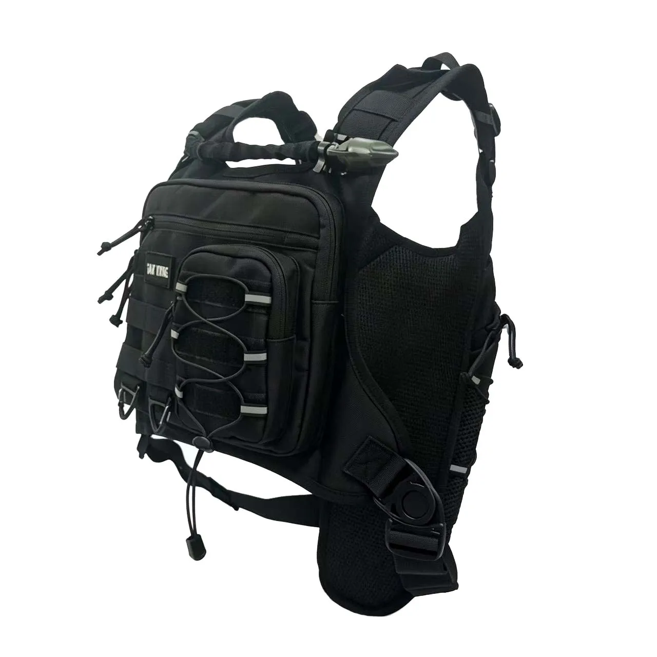 Chest Bag Hydration Vest 11 Inch with 2L Bladder Pocket 3 Chest Bag Hydration Vest 11 Inch with 2L Bladder Pocket - view 3