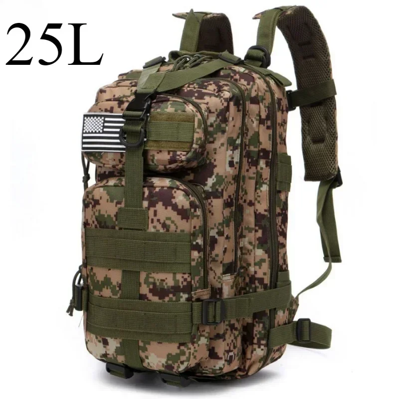 600D Tactical Backpack 25L or 50L MOLLE Bag for Hiking 9 600D Tactical Backpack 25L or 50L MOLLE Bag for Hiking - view 9