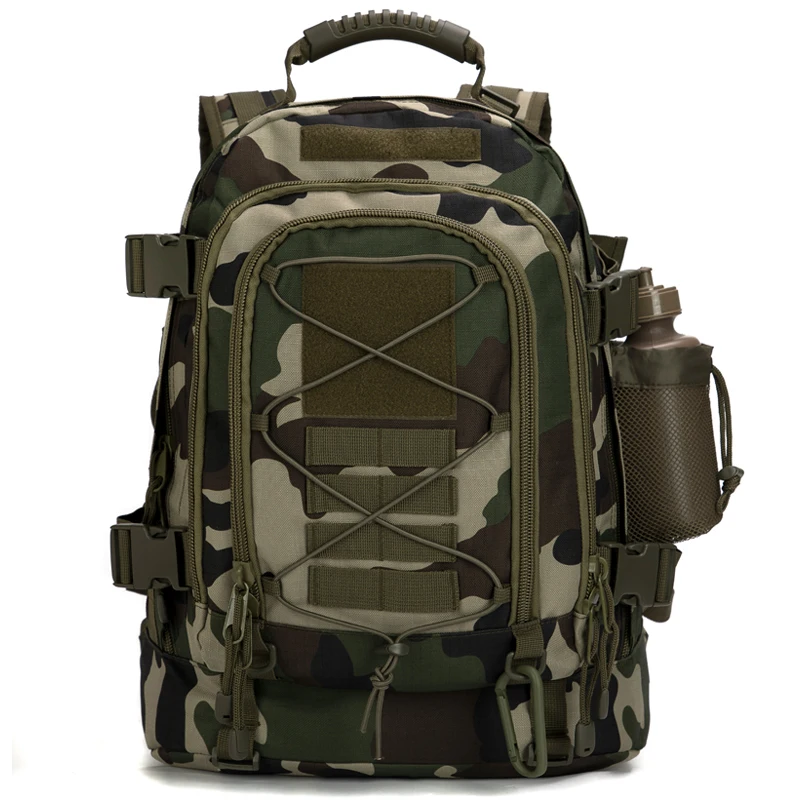 65L Tactical Backpack Large Capacity Nylon Softback - LQARMY 11 65L Tactical Backpack Large Capacity Nylon Softback - LQARMY - view 11